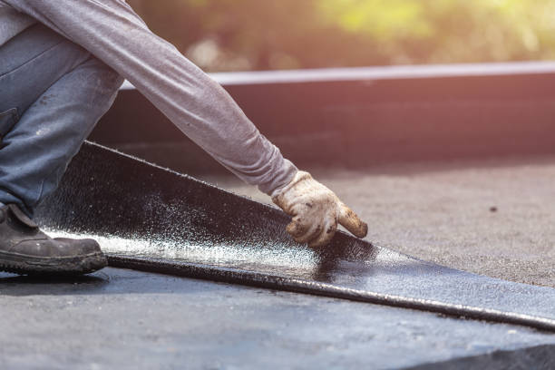 Professional Exterior Waterproofing technician working in Babylon, NY